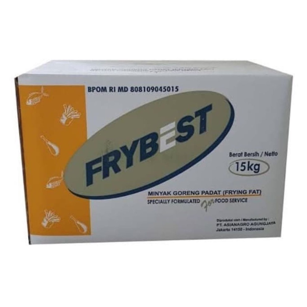 

EDB981 99 BRANDS FESTIVAL Minyak Goreng Padat Beku Frybest 15kg Frybest Gosend Grab