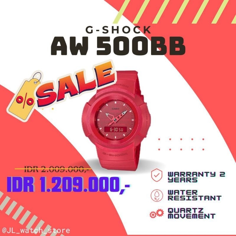 G Shock Original AW 500BB TERMURAH