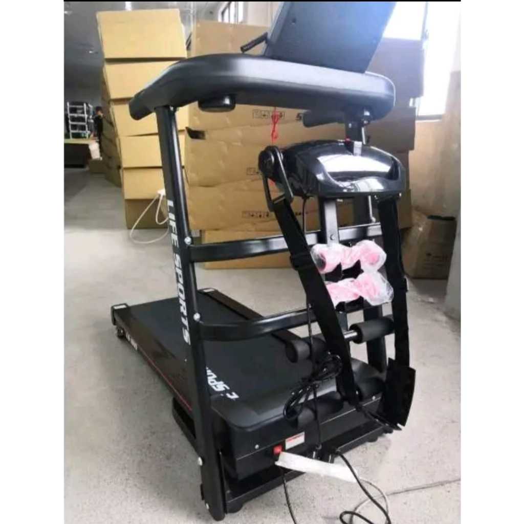 Alat Fitness Treadmil Elektrik LS - 1810 Multifungsi / Treadmil LS - 1810