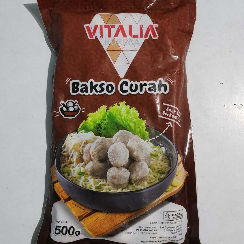 

Bernardi, Vitalia Bakso Curah, Bakso Daging Sapi dan Ayam (500gr)