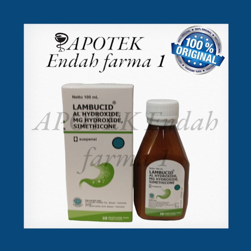 LAMBUCID SIRUP 100ML obat maag