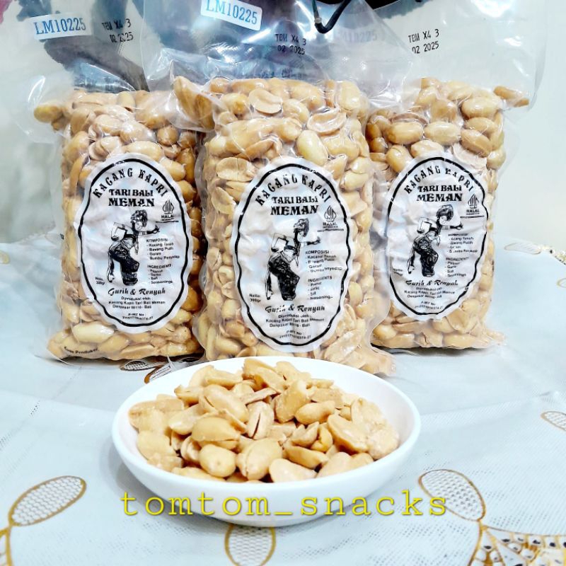 

Kacang Kapri TARI BALI MEMAN Snacks Gurih Renyah Asli Bali