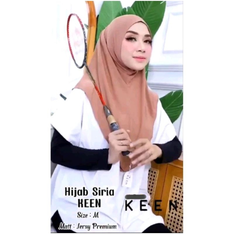 Hijab Bergo Siria Non Pet by Keen M Premium