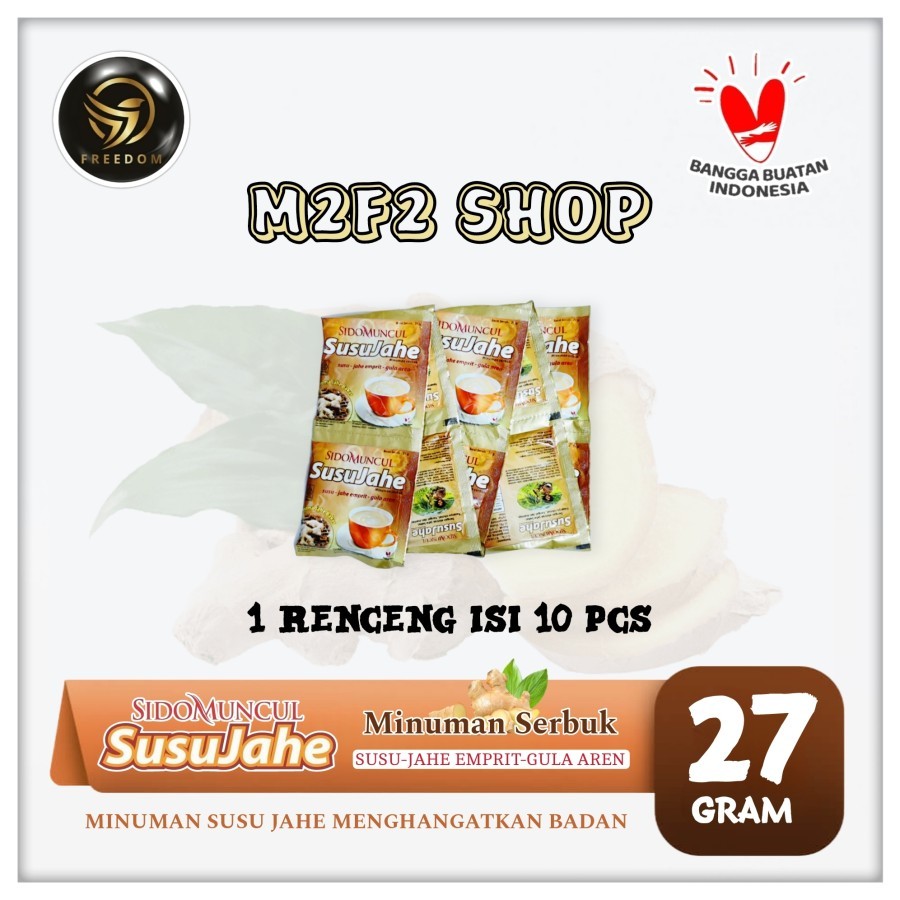 

Sido Muncul Susu Jahe Original Sachet - 27 gr (Kemasan 1 Renceng)