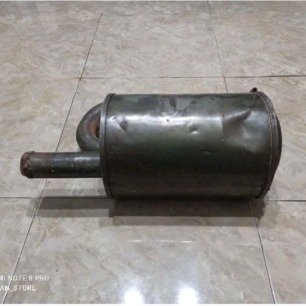 Knalpot standar Honda Jazz GE8 original Minus Penyok