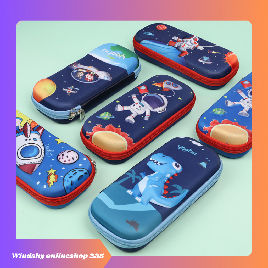 

Tempat Pensil Anak Motif 3D Bahan EVA