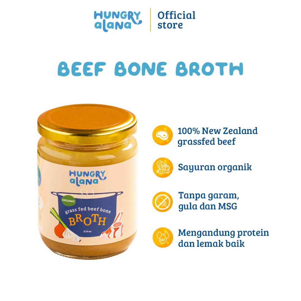 

FJX921 SALE Hungry Alana Grass Fed Beef Bone Broth Kaldu Tulang Sapi Organik