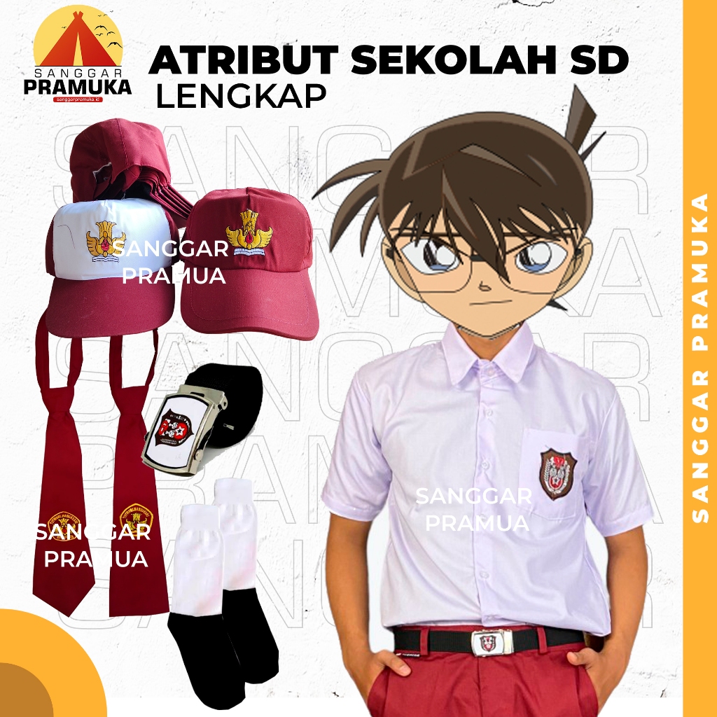 Atribut SD / Perlengkapan Sekolah SD / Atribut Sekolah SD