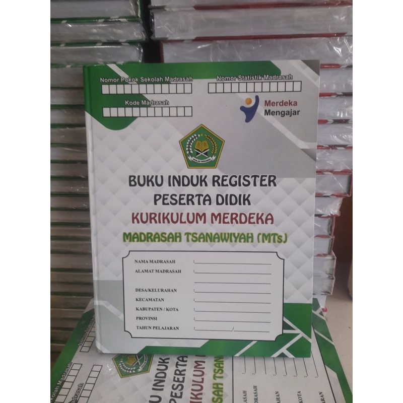 

BUKU INDUK REGISTER PESERTA DIDIK KURIKULUM MERDEKA MADRASAH TSANAWIYAH (MTS) PLUS 1 MODUL AJAR