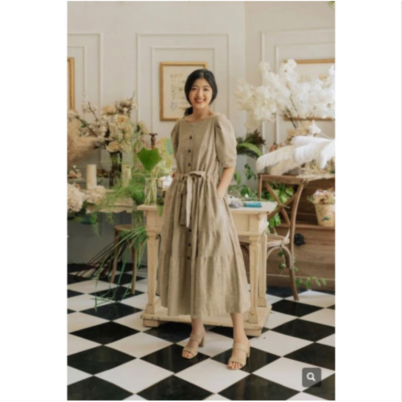 Maven Dress Ophelia Cobblestone (NEW WITH TAG)