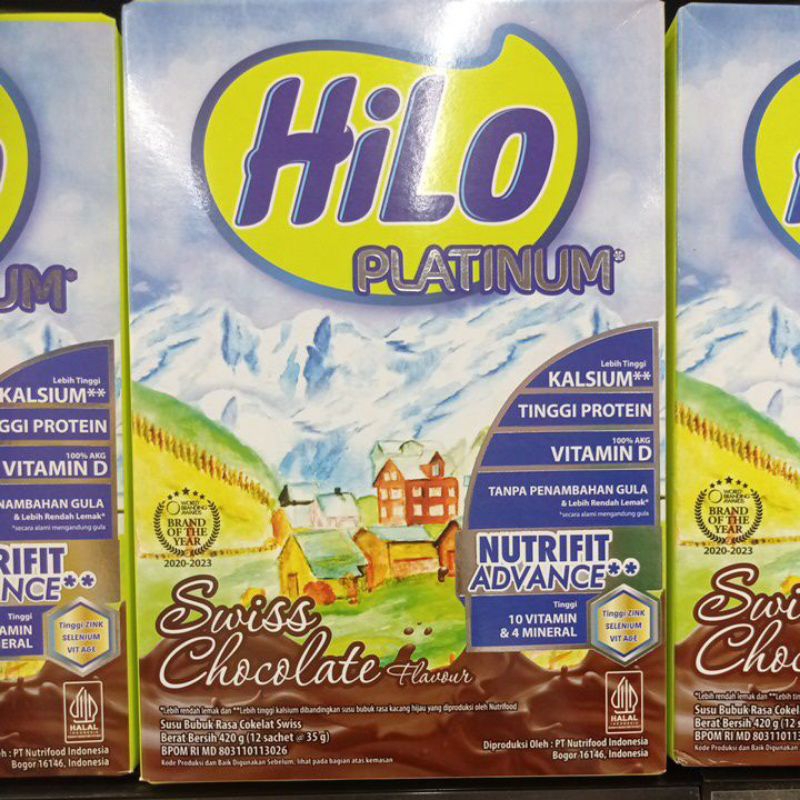 

Hilo Platinum swiss chocolate