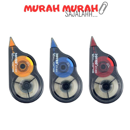 

Correction Tape / Pita Koreksi Joyko CT-522 / Stipo / Tipe X