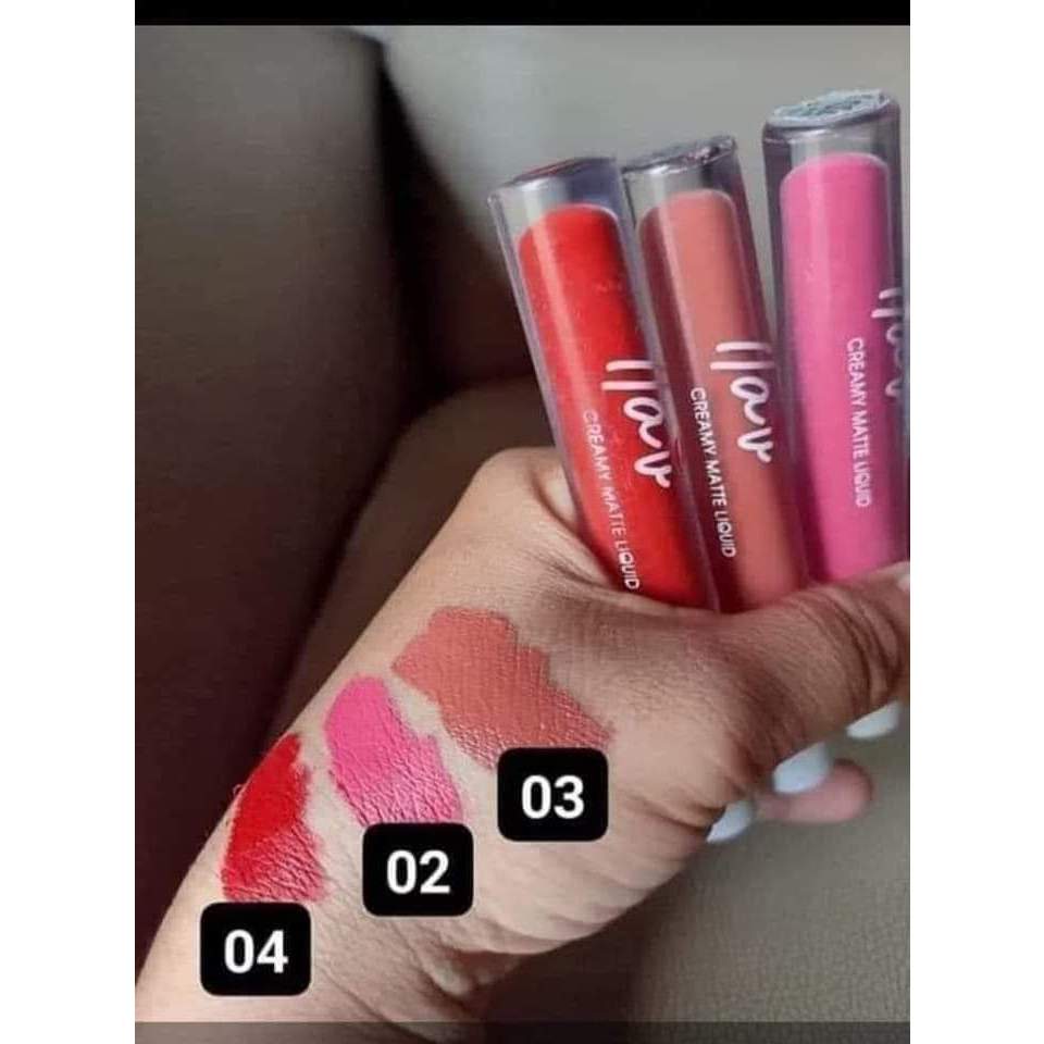 ILAV lipcream / lipstik 8 varian warna asli original HWI