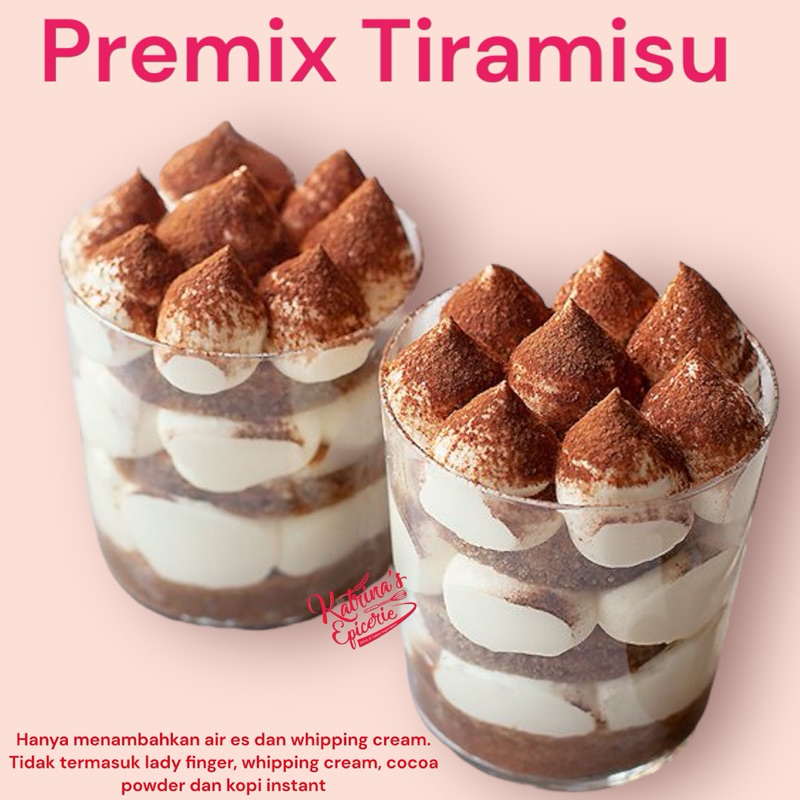 

Premix Cream Tiramisu 100 Gram Bukan Cake