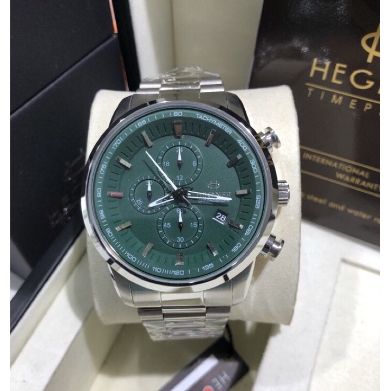 JAM TANGAN PRIA HEGNER 1679G-3 / HW 1679G-3 / HEGNER 1679 chronograph [ORIGINAL]