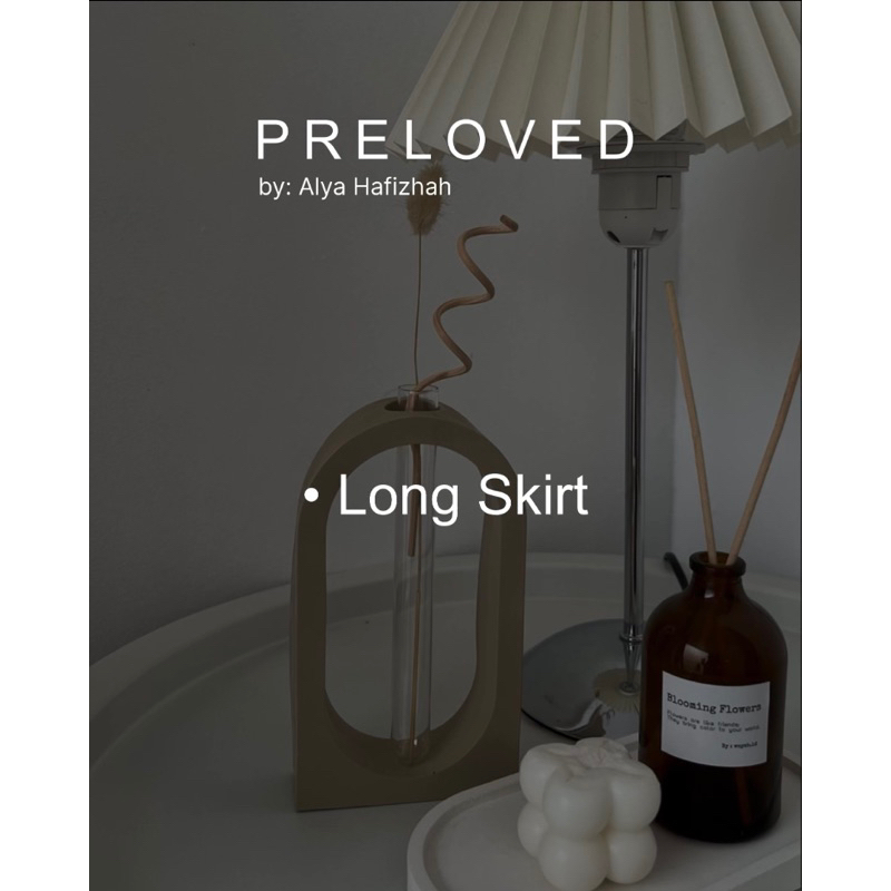rok panjang / long skirt