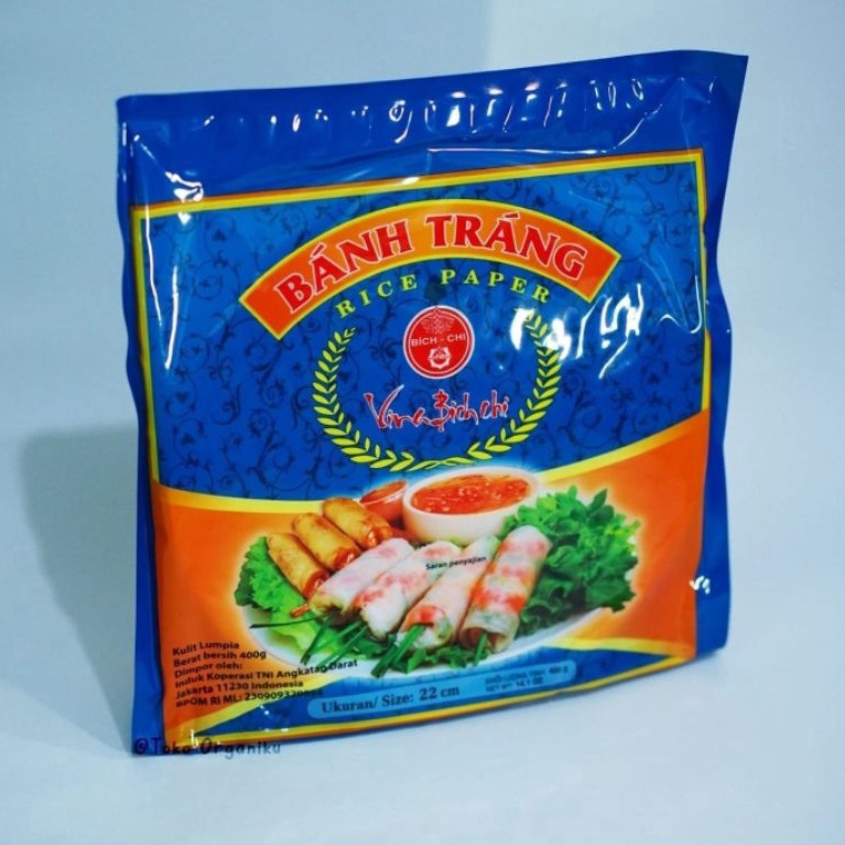 

UYG681 COD Bich Chi Banh Trang Rice Paper 22cm 4g
