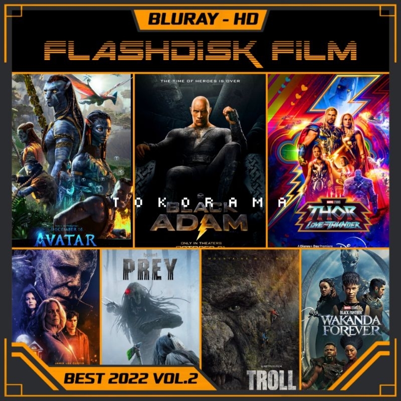 Koleksi film Box Office terbaik 2022 Vol.2 Bluray subtitle Indonesia.