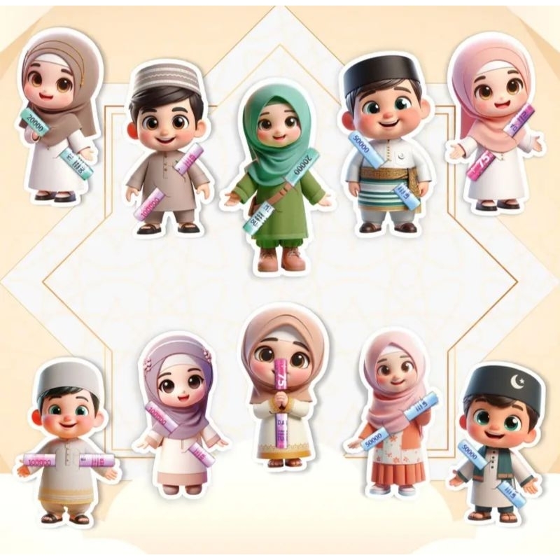 

(PROMO) AMPLOP LEBARAN PELUK KARAKTER 3D ISI 10 / AMPLOP LEBARAN VIRAL / AMPLOP IDUL FITRI