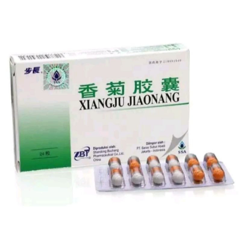 Xiangju Jiaonang Obat Herbal Sinusitis