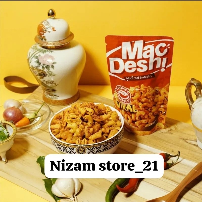 

Macaroni Mac Desh dan Keripik Tempe Cekelin Termurah Terlaris