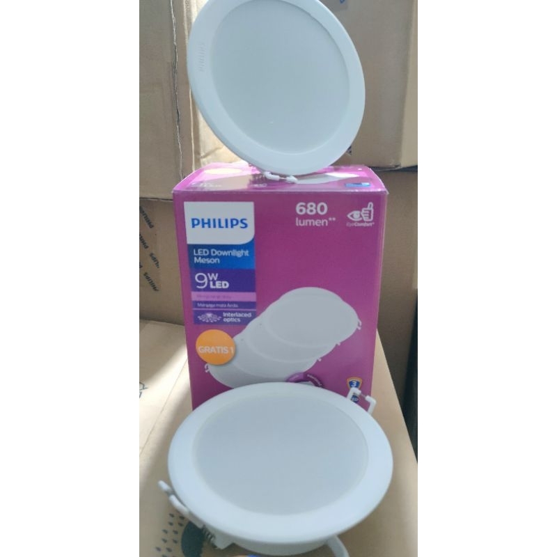 Downlight LED Philips Meson Paket 9 Watt