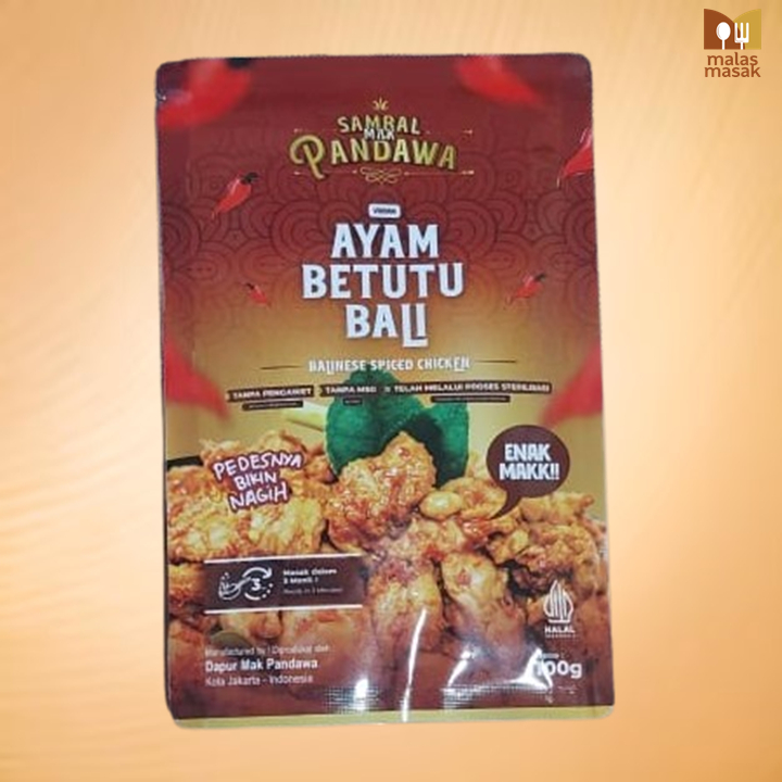 

Ayam Betutu Sambal Mak Pandawa