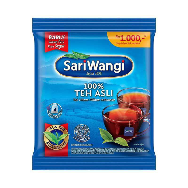 

Teh sariwangi isi 6 Sachet