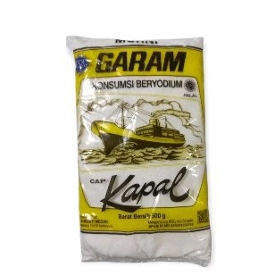 

Garam dapur Cap kapal 500g