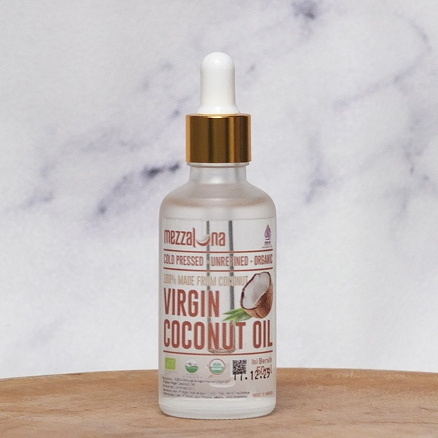 

EVCO Organik Minyak Kelapa 50ml Mezzaluna VCO Organic Extra Virgin Coconut Oil