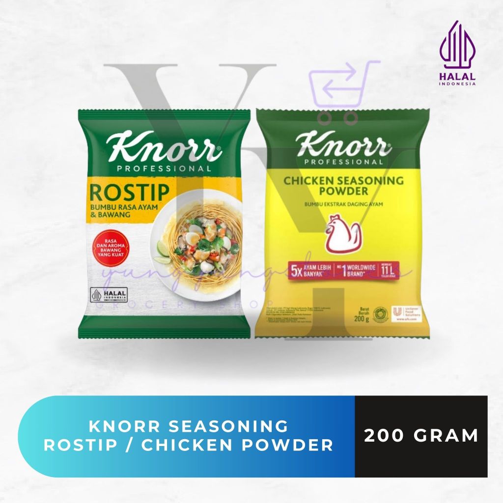 

[KECIL] Knorr Rostip / Chicken Seasoning Powder 200 gram