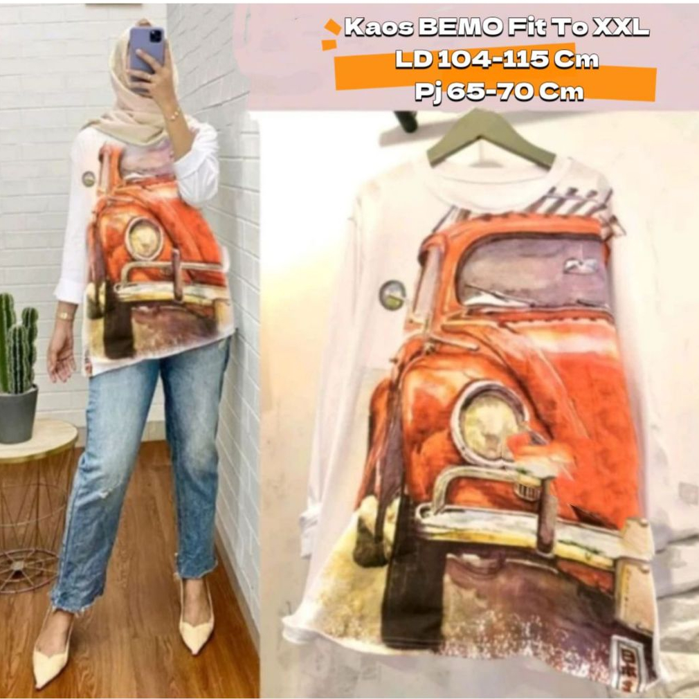 KAOS WANITA BEMO / ATASAN WANITA BEMO