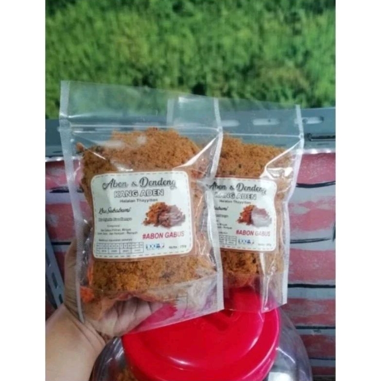 

Abon Gabus Kang Aden Asli Khas Sukabumi 100g, 250g, 500g