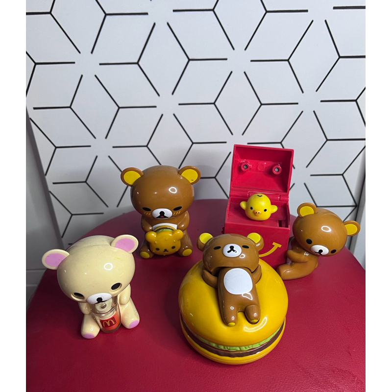 Mainan Rilakkuma Mcd Rare