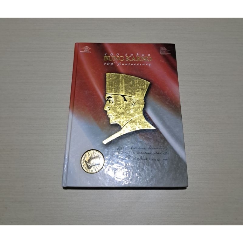 

ALBUM KOLEKSI PERANGKO 100 TAHUN BUNG KARNO
