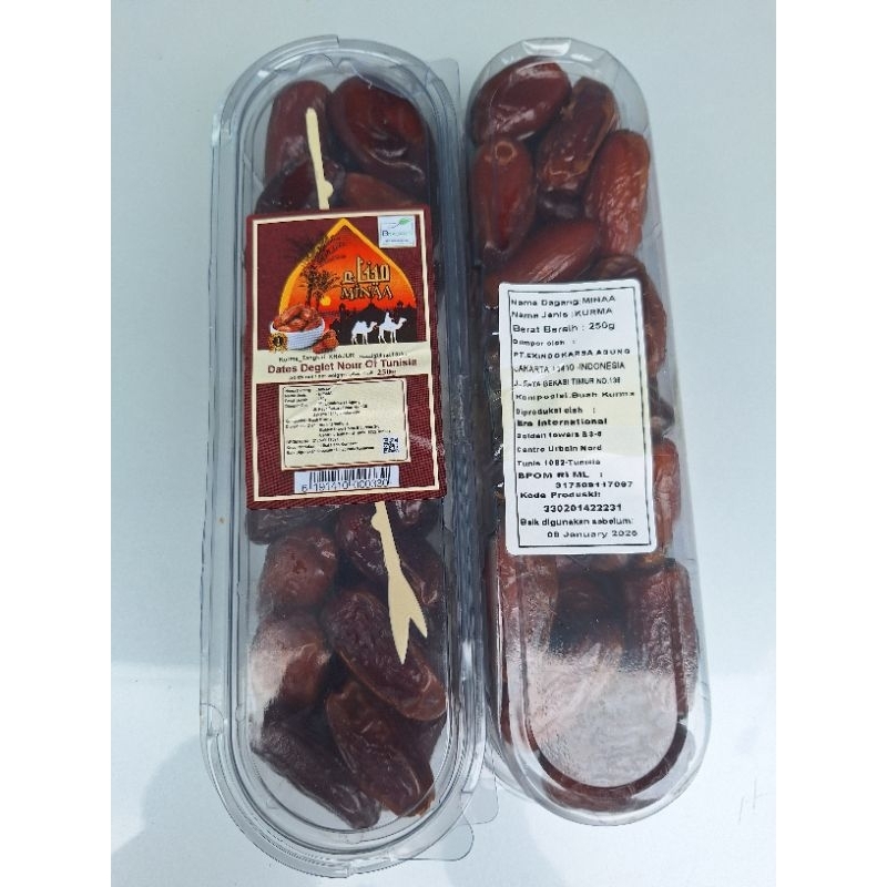 

Kurma tangkai Khajur Tunisia 250 grm