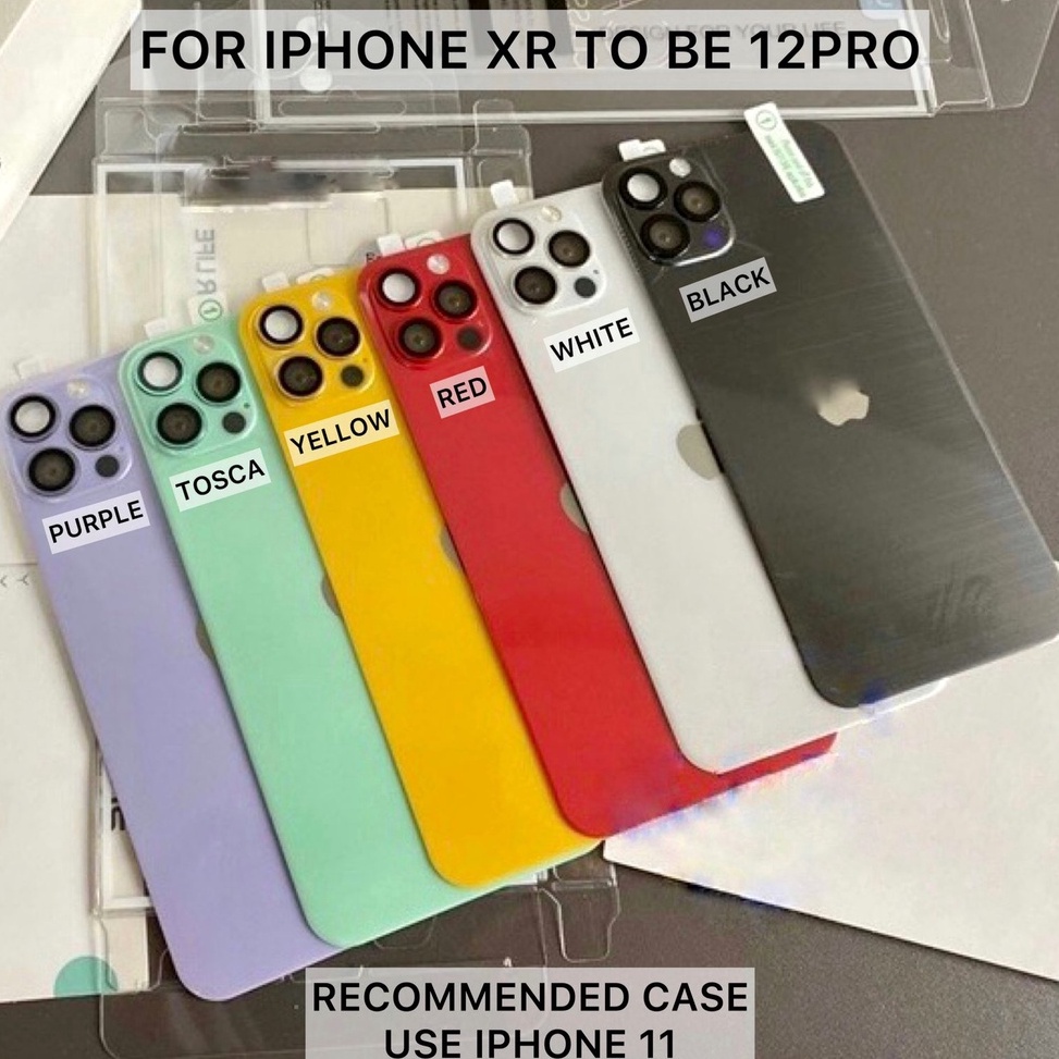 IPHONE X XS XR XS MAX 11 12 FAKE BACK CAMERA CHANGE TO IPHONE 11 11 PRO 11 PRO MAX 12 PRO 13 e Produ