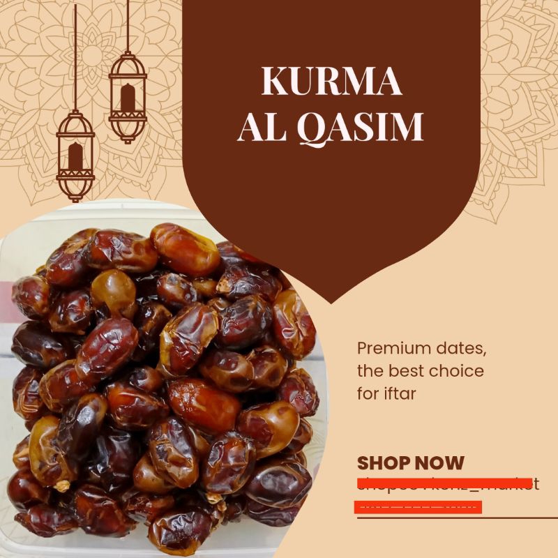 

KURMA KERING AL QASIM 1Kg