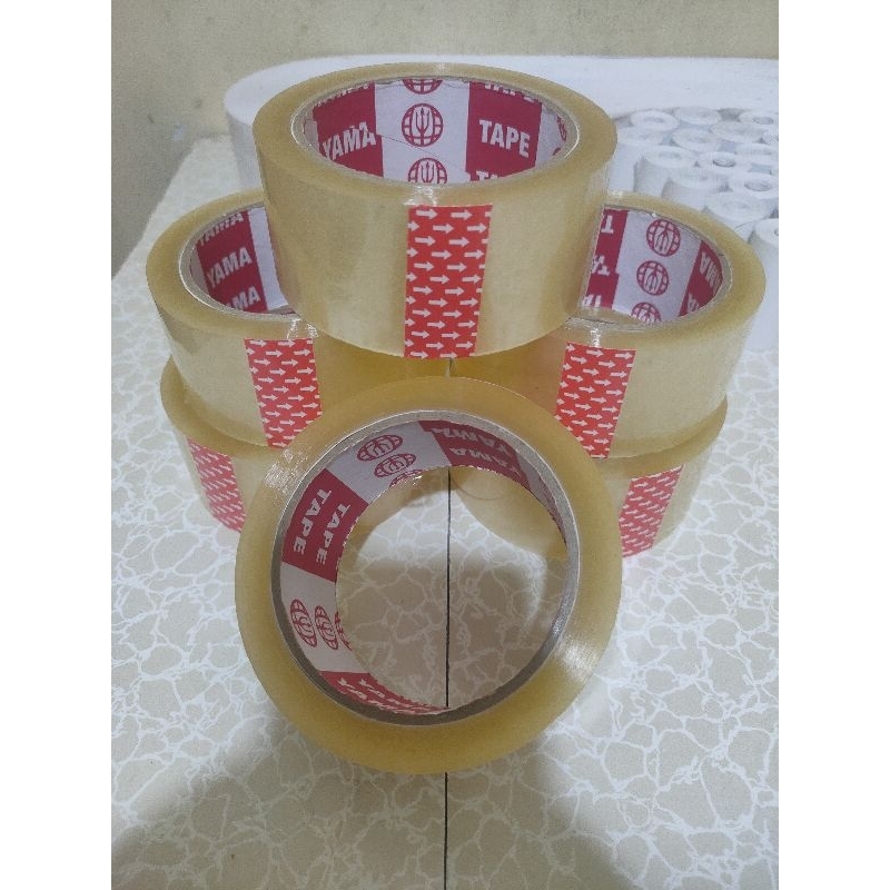 

10 pcs Lakban bening Murah 48 x 90 yard harga grosir sangat cocok untuk paking