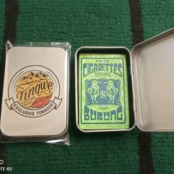 box kaleng engsel mini 9.5x6.5x2.2 kotek penyimpanan kotak rk kotak penyimpanan box kaleng bok kalen