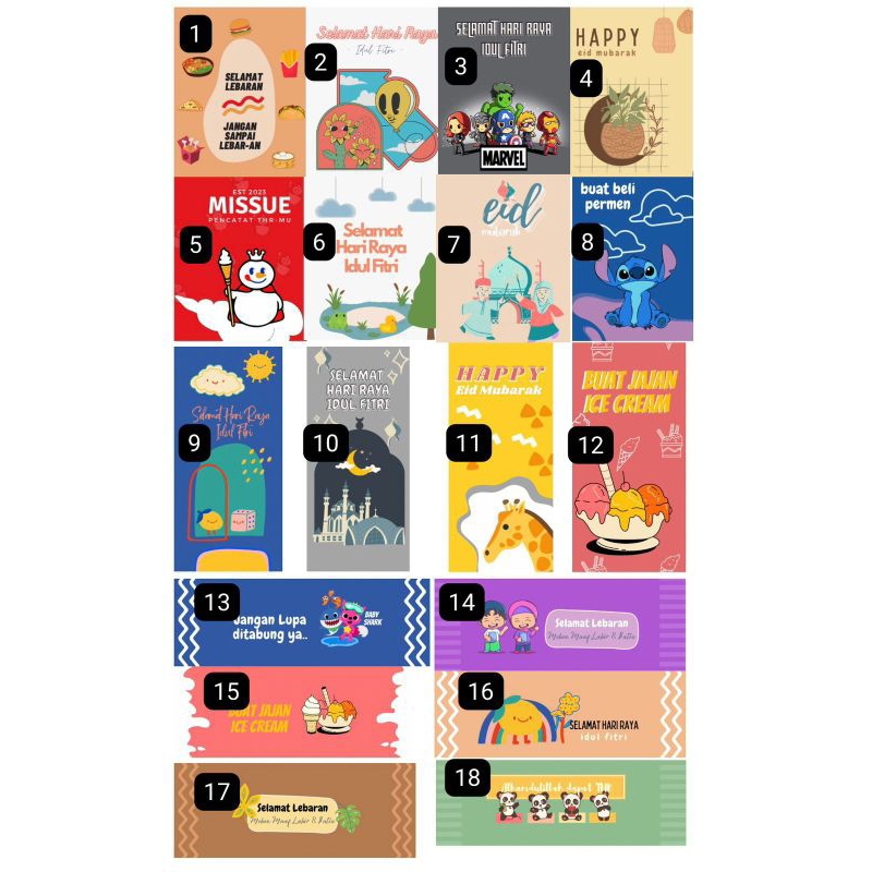 

Amplop Lebaran Super Gemas