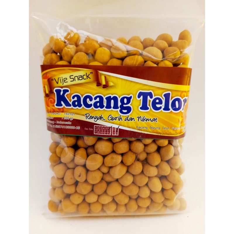 

Camilan Snack KACANG TELUR 250gr