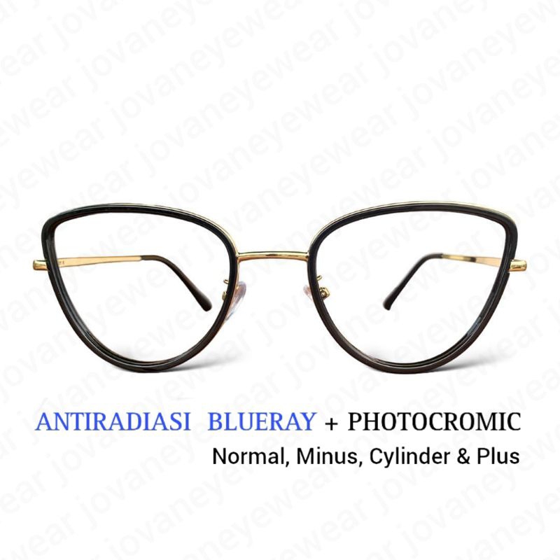 kacamata cat eye 3003