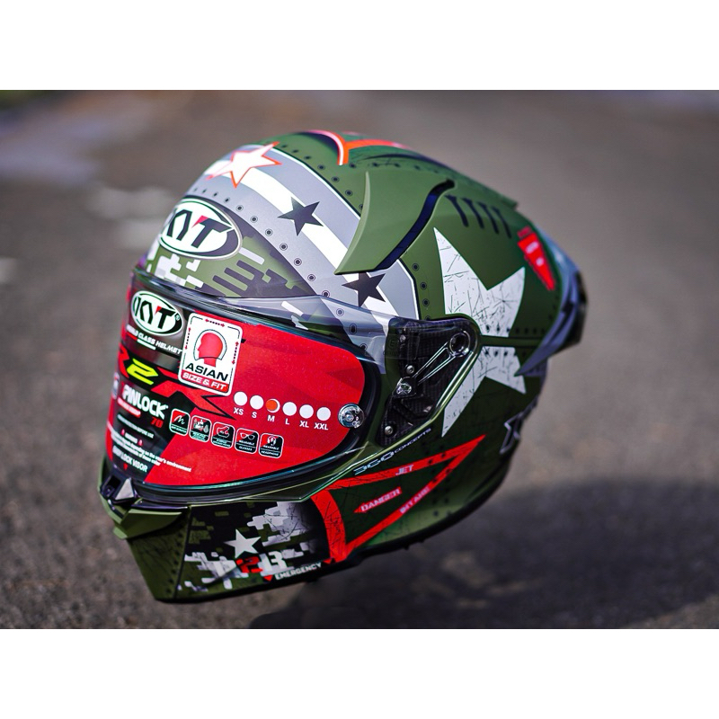 KYT R2R Pro Assault (Green dan Silver)