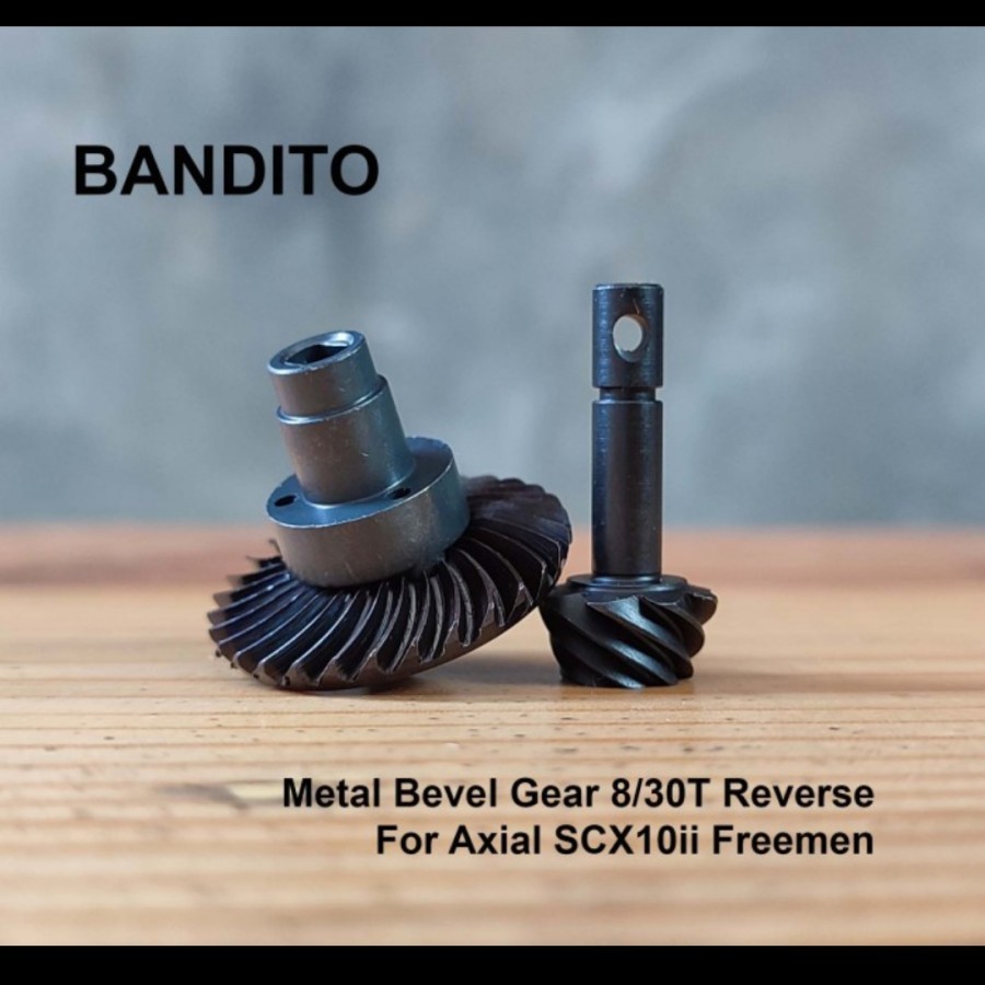 Bandito Metal Bevel Gear Belang 308 For Axial SCX10 II FS Freemen