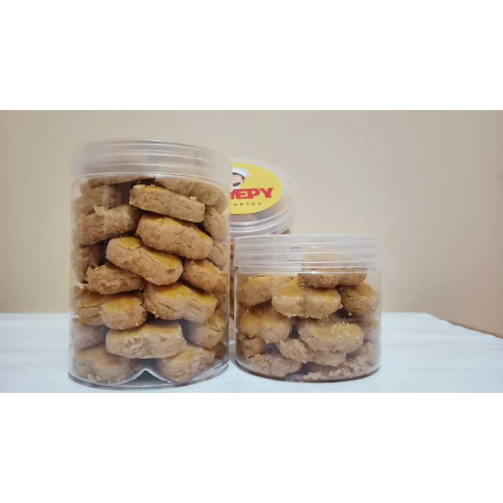 

Kue Kacang 400 ml mini - Kue Lebaran/Hampers Lebaran/Cemilan/Kue Toples - Swepy