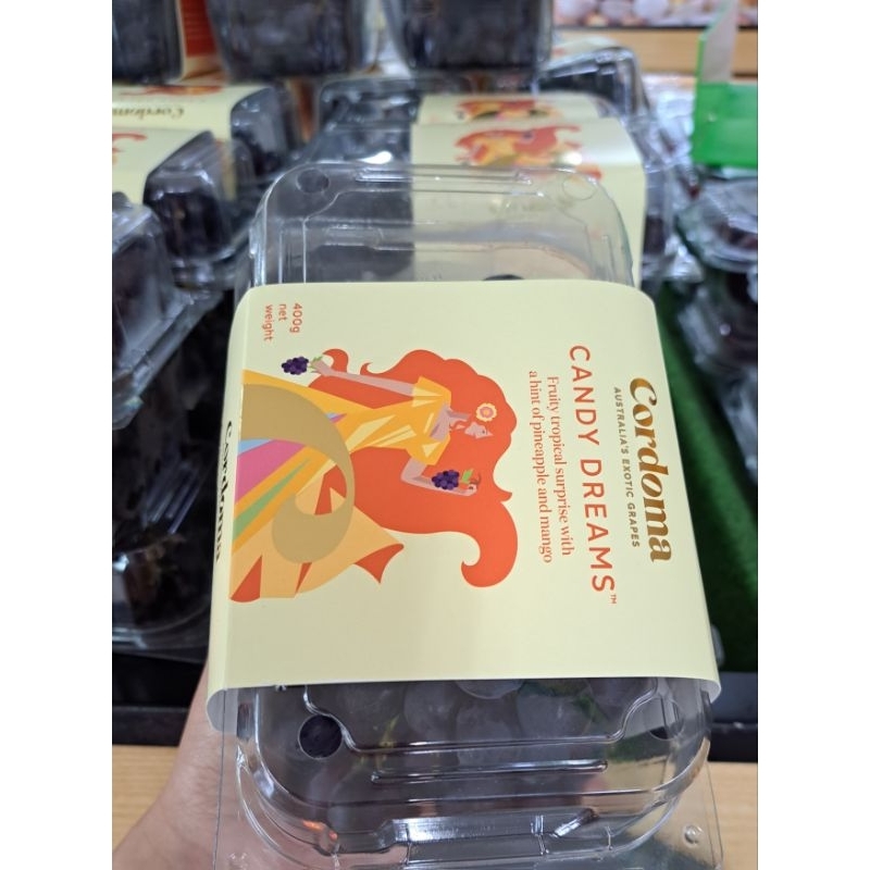 

Anggur Candy Dream Manis 400 Grm / Pack
