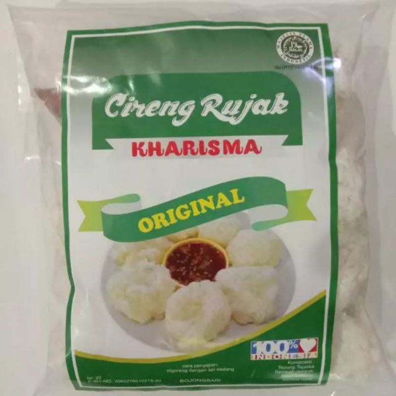 

Cireng Chrispy bumbu Rujak ( Kharisma ) isi 20