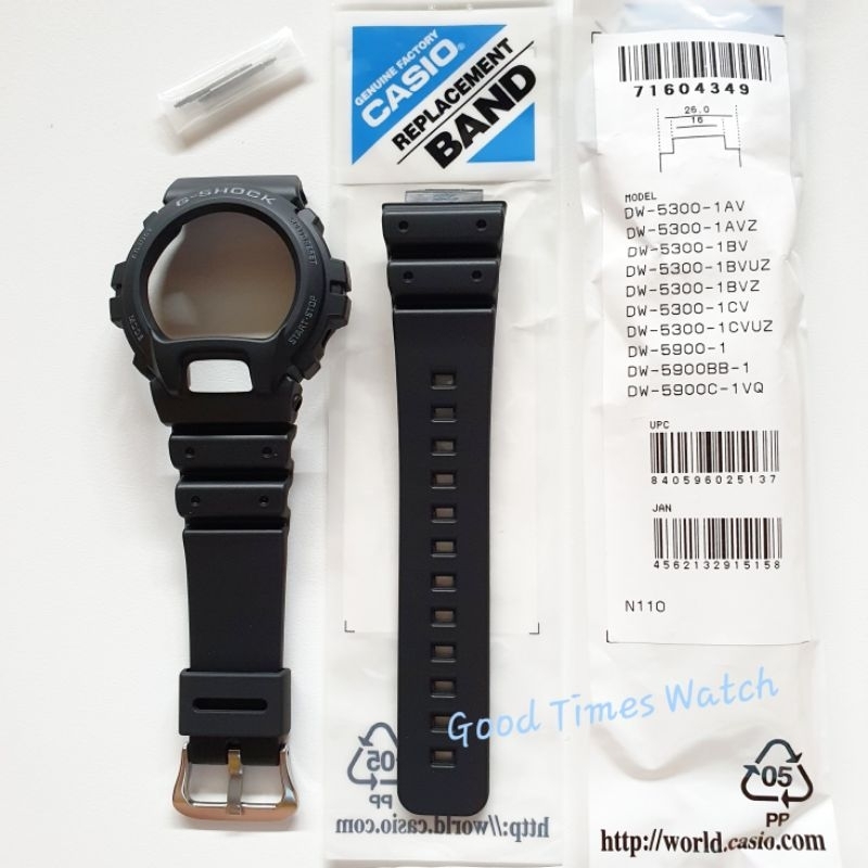 PAKET BEZEL STRAP G-6900-1 G 6900 GW 6900 CASIO ORIGINAL