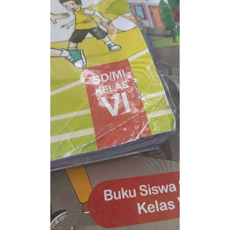 buku semangat berolahraga untuk kelas 6 SD